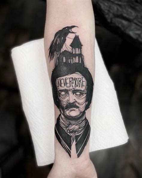 10 Best Edgar Allan Poe Tattoo Ideas You Ll Have To See To Believe 10 Best Edgar Allan Poe Tattoo Ideas You Ll Have To See To Believe