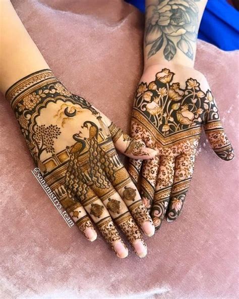 10 Mehendi Themes For Every Type Of Bride Mehndi Designs For Hands