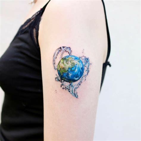 10 Tattoo Designs That Are Perfect For Earth Day Earth Tattoo Mother 10 Tattoo Designs That Are Perfect For Earth Day Earth Tattoo Mother