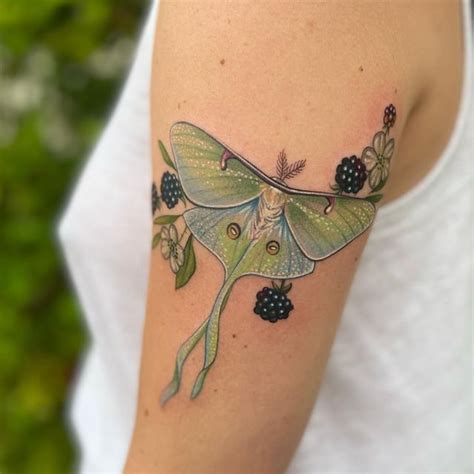 101 Amazing Luna Moth Tattoo Designs You Need To See Artofit
