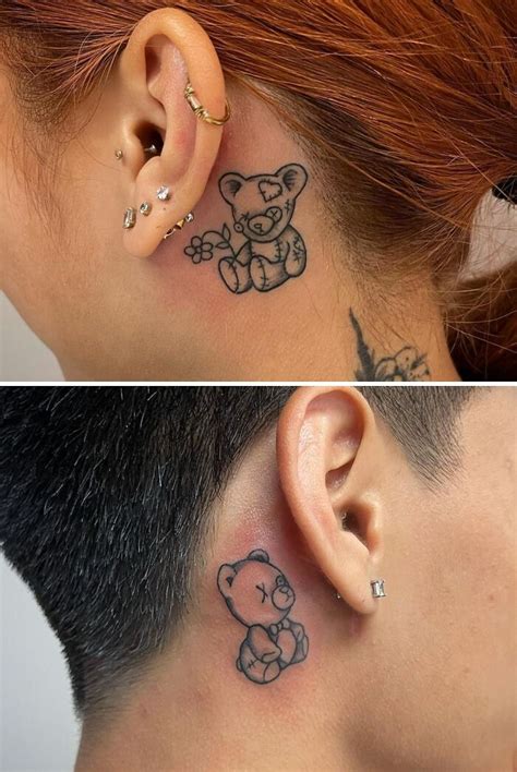 115 Ear Tattoo Ideas To Give You A Unique Look Bored Panda