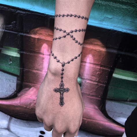 12 Hand Rosary Tattoo Ideas To Inspire You 12 Hand Rosary Tattoo Ideas To Inspire You
