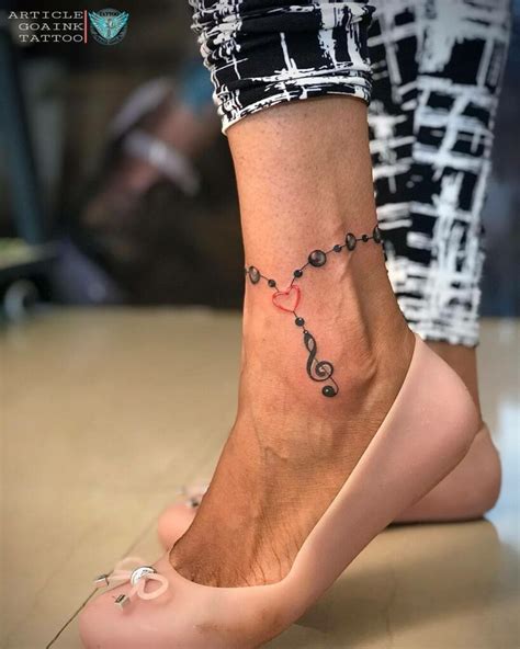 13 Anklet Tattoo Ideas To Inspire You 13 Anklet Tattoo Ideas To Inspire You