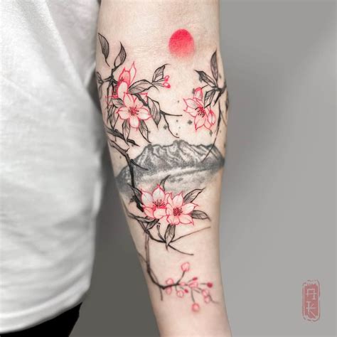 130 Japanese Cherry Blossom Tattoos For Women 2019 Tattoo Ideas