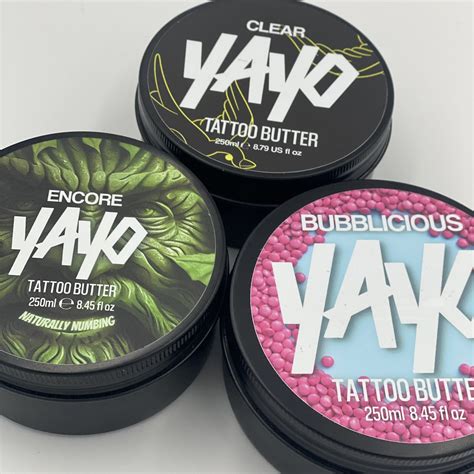 15 00 Yayo Clean Tattoo Butter 250Ml Tattoo Aftercare Aftercare