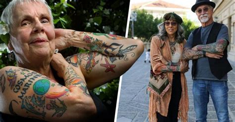15 Abuelitos Muestran C Mo Lucir S Con Tatuajes Cuando Envejezcas Old