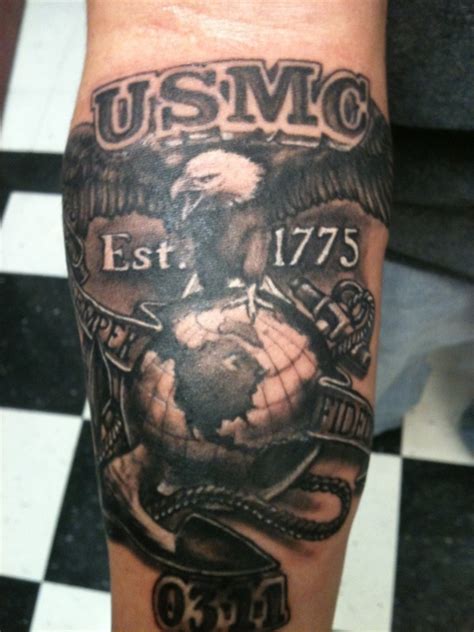 17 Best Images About Marine Corps Tattoos On Pinterest Leo Tattoos