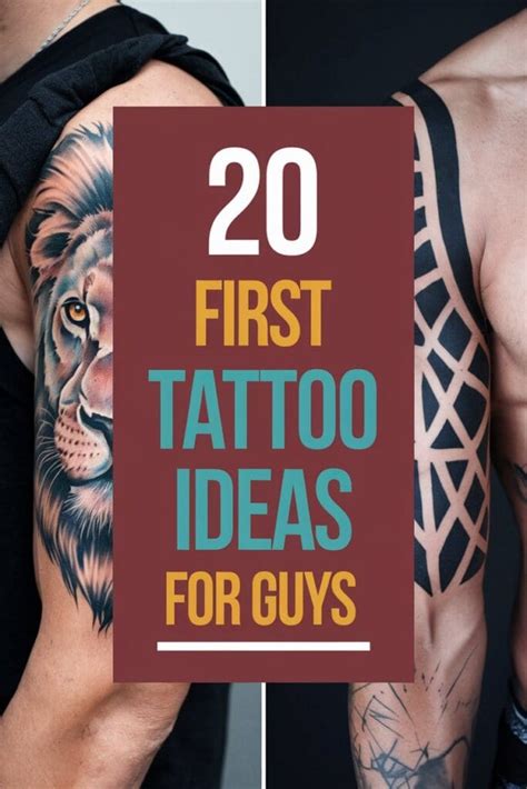 20 Cool First Tattoo Ideas For Guys That Make A Statement Roomy Retreat