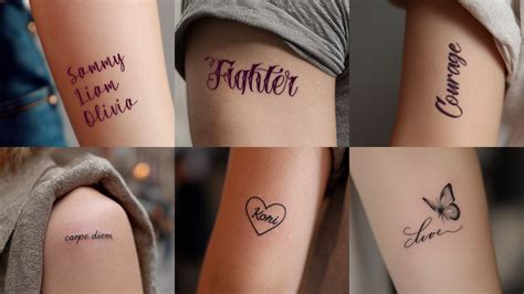 20 Cursive Tattoo Fonts That Look Great On Your Skin Design Work Life