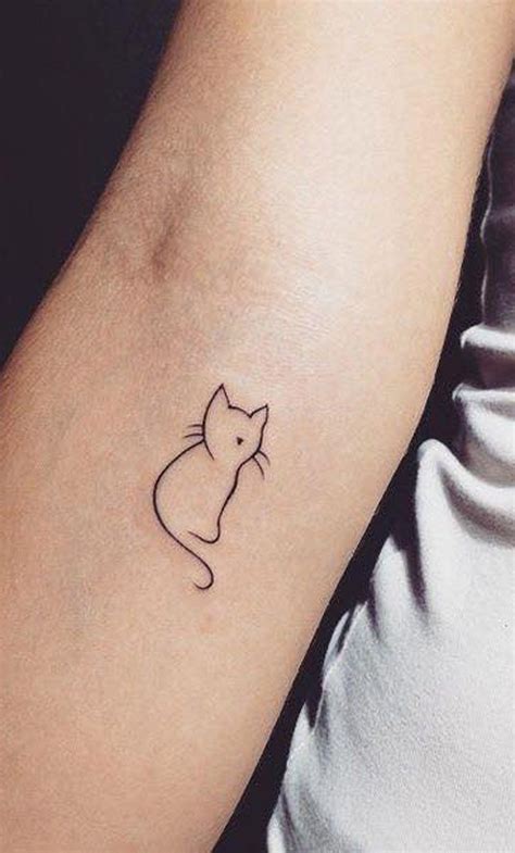 20 Cute Simple Cat Tattoo Ideas For Kitty Lovers Tattoos Cute Cat 20 Cute Simple Cat Tattoo Ideas For Kitty Lovers Tattoos Cute Cat