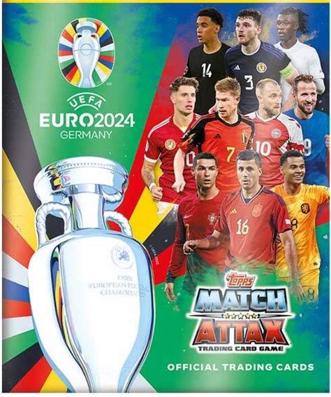 2024 Topps Match Attax Uefa Euro 2024 Black Printing 1 1