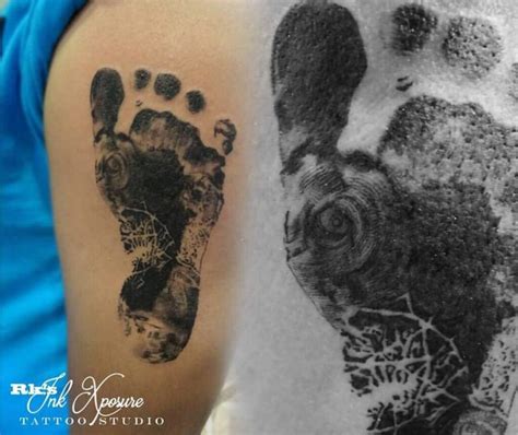 210 Footprint Tattoos For Men And Women 2024