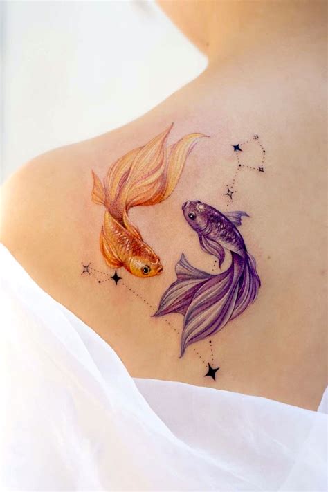 22 Amazing Pisces Tattoo Ideas 22 Amazing Pisces Tattoo Ideas