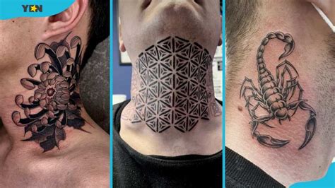 25 Best Neck Tattoos For Men Cool And Modern Neck Tattoo Designs Yen