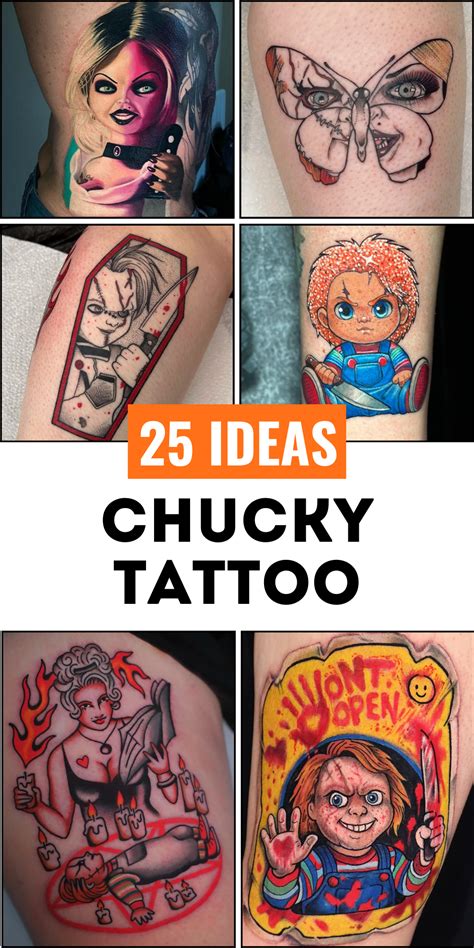 25 Chucky Tattoo Designs That Bring Horror Icons To Life
