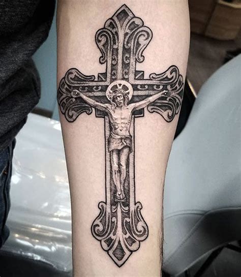 25 Crucifix Tattoo Designs For Men 25 Crucifix Tattoo Designs For Men