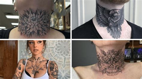 25 Fierce Front Neck Tattoos That Will Blow Your Mind Front Neck