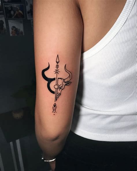 26 Cute Taurus Tattoos With Meaning Sacred Joanne