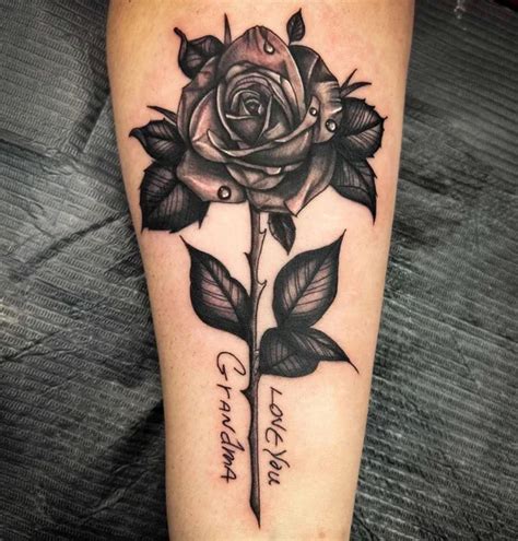 26 Trending Black Rose Tattoo Designs For This Year