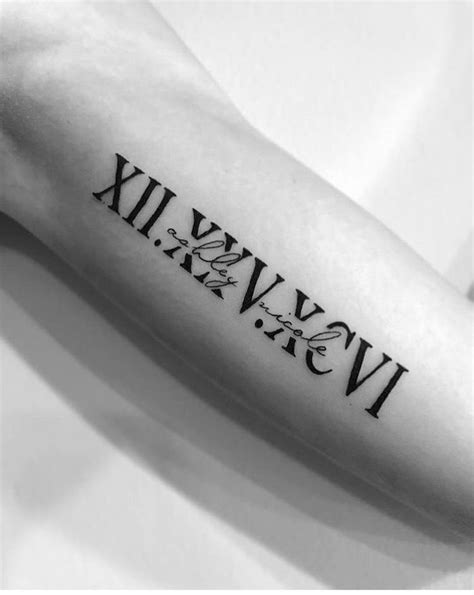 260 Best Roman Numeral Tattoos 2022 Font Styles Amp Numbers Designs 260 Best Roman Numeral Tattoos 2022 Font Styles Amp Numbers Designs