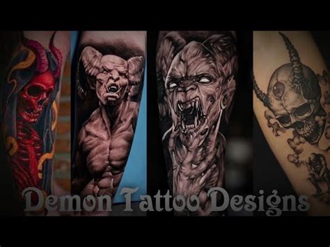 27 Best Creative And Unusual Demon Tattoo Designs Demon Tattoo