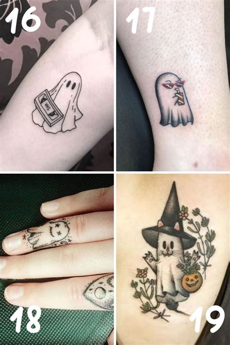27 Ghost Tattoo Ideas Cute Spooky Designs Tattooglee Ghost