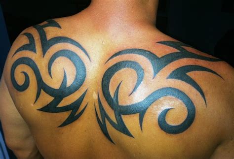 28 Awesome Tribal Back Tattoos Only Tribal