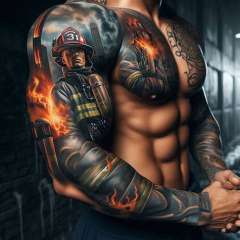 28 Best Firefighter Tattoo Designs To Show Your Love