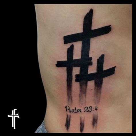 3 Cross Tattoo Designs Symbols Of Sacrifice