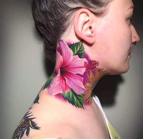 30 Attractive Neck Tattoo Art For Women 30 Attractive Neck Tattoo Art For Women