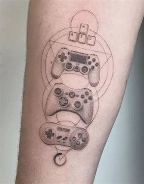 30 Epic Video Game Tattoo Ideas For Hardcore Gamers Gaming Tattoo