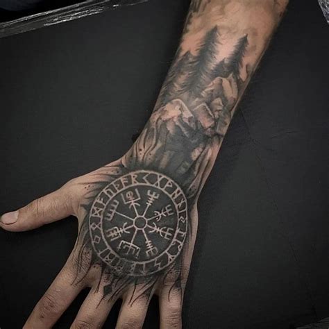 30 Nordic Viking Tattoos For Men With Meaning Unleash Your Inner