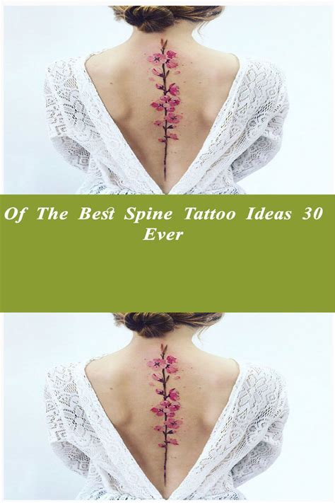 30 Of The Best Spine Tattoo Ideas Ever