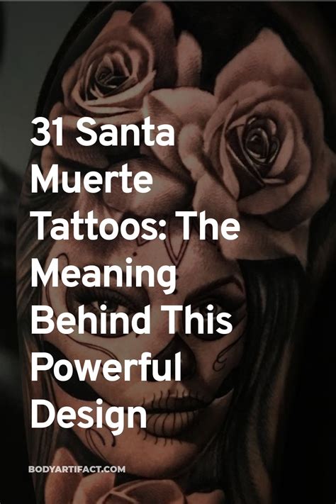 31 Santa Muerte Tattoos The Meaning Behind This Powerful Design Body 31 Santa Muerte Tattoos The Meaning Behind This Powerful Design Body