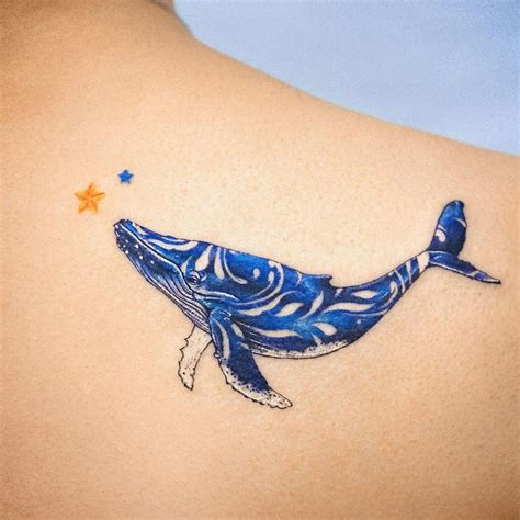 35 Shocking Whale Tattoo Designs