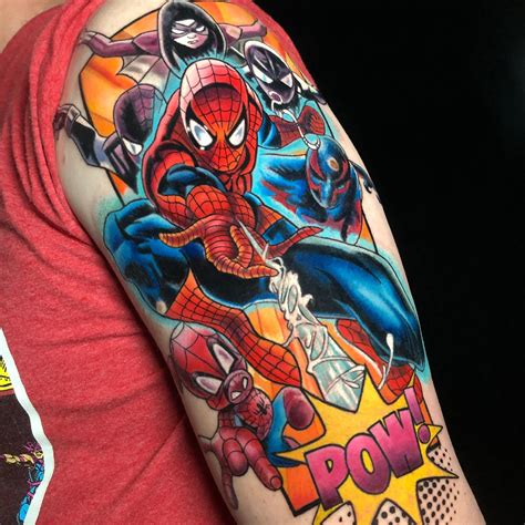 3D Tatoveringer Spiderman