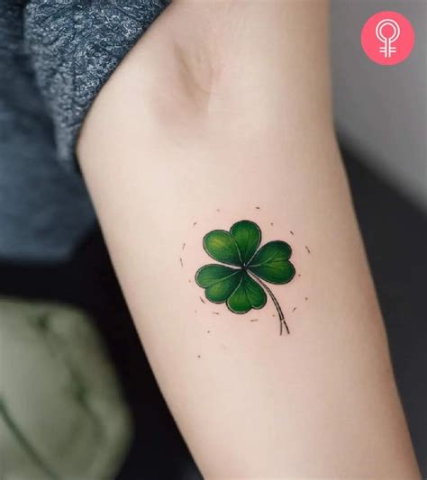 4 Leaf Shamrock Tattoo