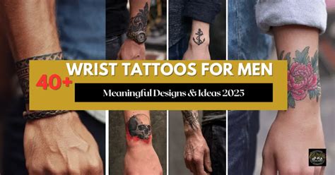 40 Best Wrist Tattoos For Men Meaningful Designs Amp Ideas 2025