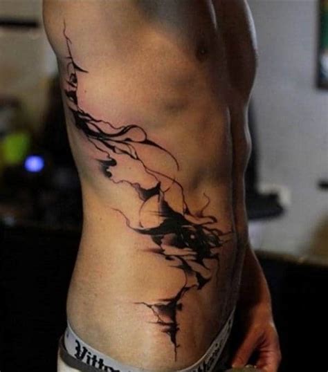 40 Rib Tattoos For Men Incredible Side Ink Designs