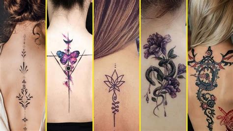 40 Sexy Spine Tattoo Designs For Girls 2025 Attractive Spine Tattoos