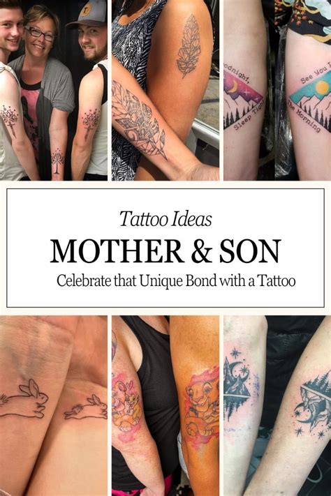 45 Mom Amp Son Tattoo Ideas For That Special Bond