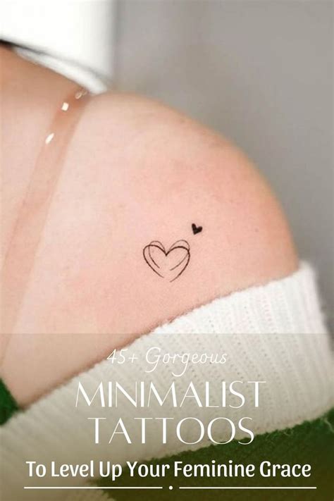 50 Gorgeous Minimalist Tattoos To Level Up Your Feminine Grace Woman