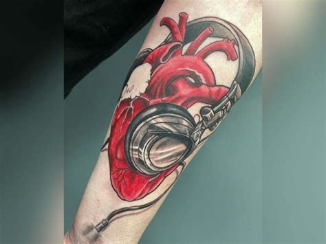 50 Music Tattoo Ideas For Audiophiles And Music Lovers Headphonesty