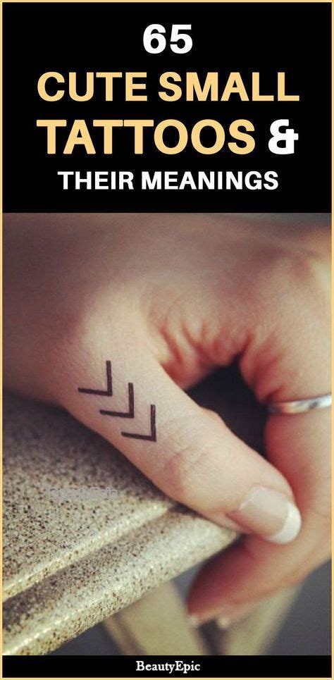 50 Small Tattoos With Big Meanings Tiny Tattoos For Women Small