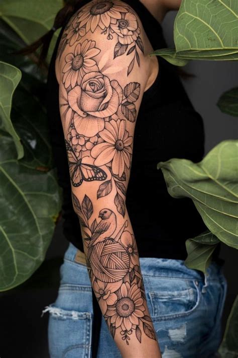 50 Tattoo Sleeve Filler Ideas For Women Sleeve Tattoos For Women 50 Tattoo Sleeve Filler Ideas For Women Sleeve Tattoos For Women