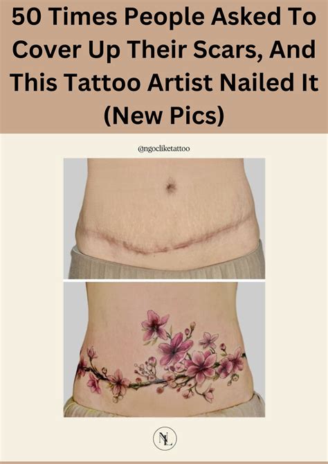 50 Times People Asked To Cover Up Their Scars And This Tattoo Artist