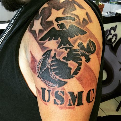 50 United States Marine Corps Tattoos 2019 Usmc Designs Tattoo
