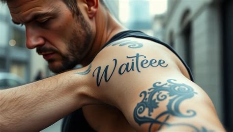 50 Wife Amp 39 S Name Tattoo Ideas For Men Bold Designs That Show Your Love 50 Wife Amp 39 S Name Tattoo Ideas For Men Bold Designs That Show Your Love