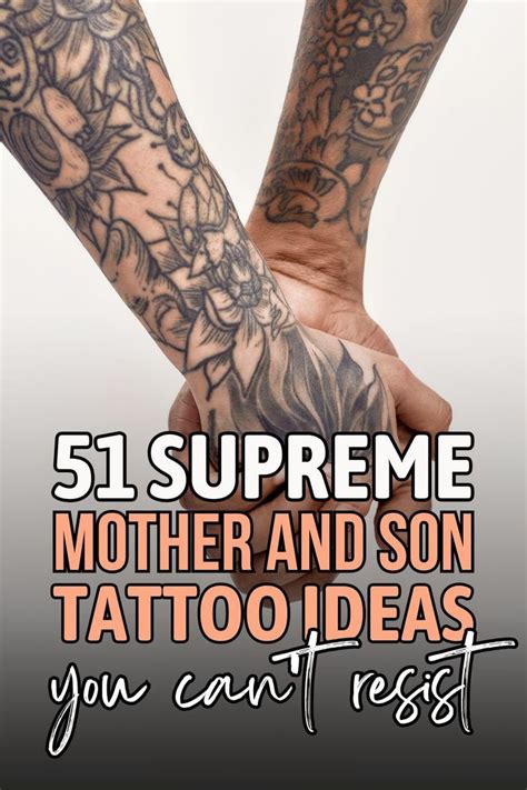 51 Supreme Mother And Son Tattoo Ideas You Can Amp 39 T Resist Tattoo For