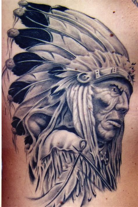 52 Female Indian Chief Tattoos Indian Tattoo Design Native Indian
